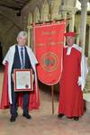 Dany Pochon en remise du diplôme